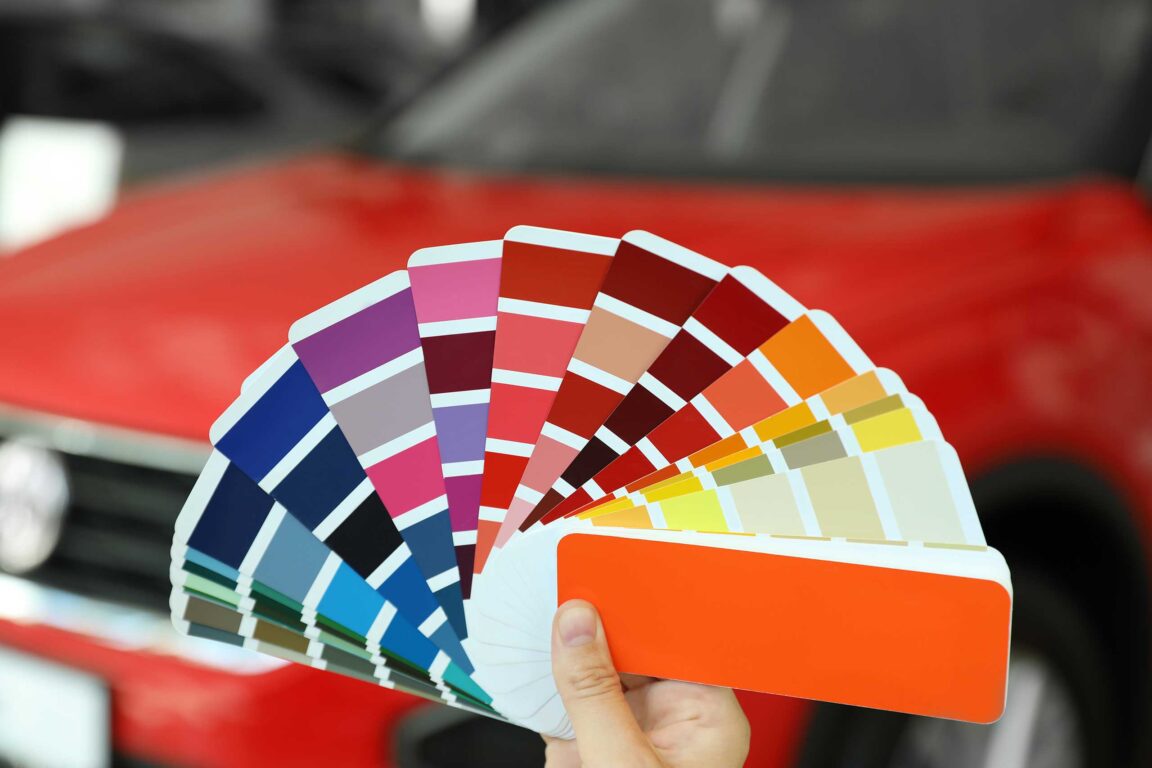 Automobile color matching